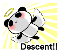 Cheerful panda part2(English version) sticker #5089719