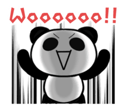 Cheerful panda part2(English version) sticker #5089723