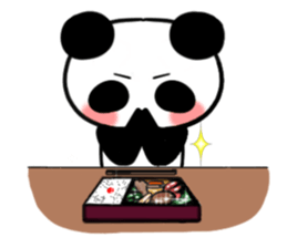 Cheerful panda part2(English version) sticker #5089728
