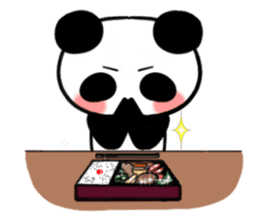Cheerful panda part2(English version) sticker #5089728
