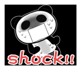 Cheerful panda part2(English version) sticker #5089731
