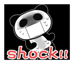 Cheerful panda part2(English version) sticker #5089731