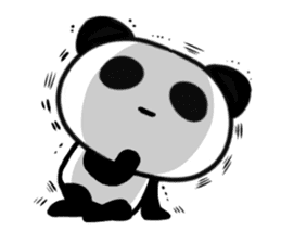 Cheerful panda part2(English version) sticker #5089732