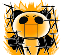 Cheerful panda part2(English version) sticker #5089737
