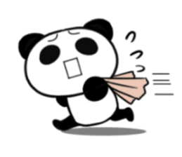 Cheerful panda part2(English version) sticker #5089741