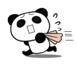 Cheerful panda part2(English version) sticker #5089741
