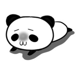Cheerful panda part2(English version) sticker #5089742