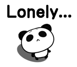 Cheerful panda part2(English version) sticker #5089744