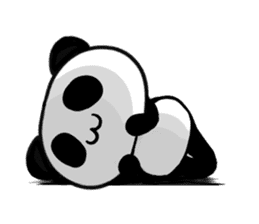 Cheerful panda part2(English version) sticker #5089745