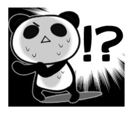 Cheerful panda part2(English version) sticker #5089747