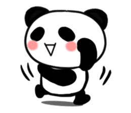 Cheerful panda part2(English version) sticker #5089749