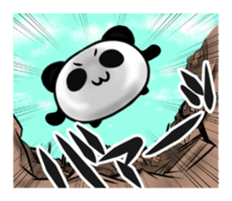 Cheerful panda part2(English version) sticker #5089753
