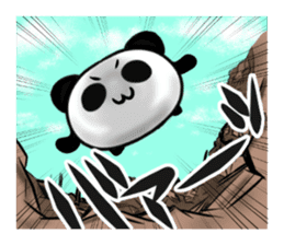 Cheerful panda part2(English version) sticker #5089753