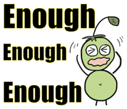 Ao-chan : English ver. sticker #5089804