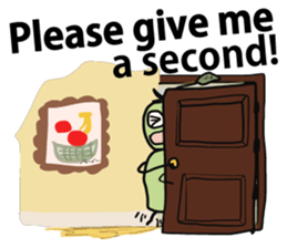 Ao-chan : English ver. sticker #5089807