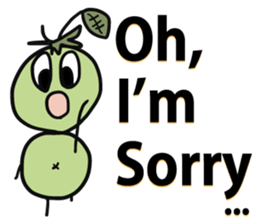 Ao-chan : English ver. sticker #5089818