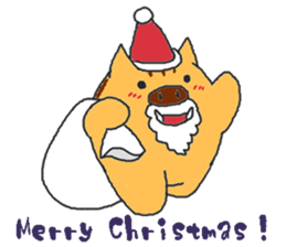 Oriental Zodiac Calendar [wild boar] sticker #5089866