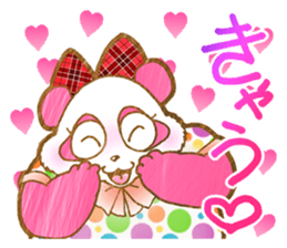Panda! Panda! Panda! with Japanese words sticker #5089966