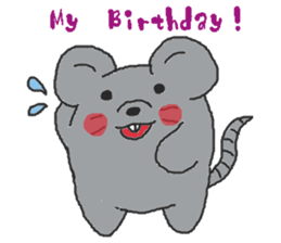 Oriental Zodiac Calendar [mouse] sticker #5090031