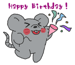 Oriental Zodiac Calendar [mouse] sticker #5090032