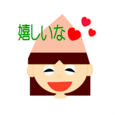 A care worker Chiko-chan sticker #5090210
