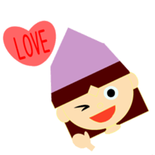 A care worker Chiko-chan sticker #5090236