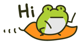 Keko the frog "small frog" sticker #5090238