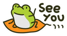 Keko the frog "small frog" sticker #5090239