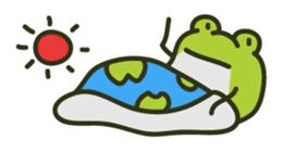Keko the frog "small frog" sticker #5090240