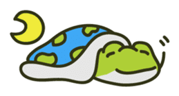 Keko the frog "small frog" sticker #5090241