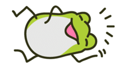 Keko the frog "small frog" sticker #5090250