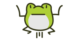 Keko the frog "small frog" sticker #5090274