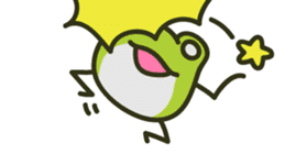 Keko the frog "small frog" sticker #5090275