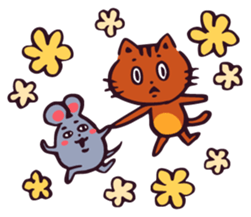 NEKO and NEZUMI sticker #5090375