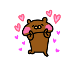 Kupan panda and kumathi sticker #5090398