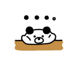 Kupan panda and kumathi sticker #5090407