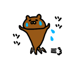 Kupan panda and kumathi sticker #5090423