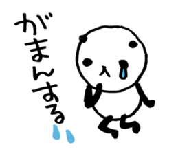 Every day of a panda34 sticker #5090758