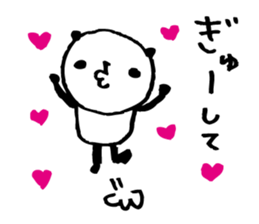 Every day of a panda34 sticker #5090762