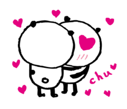 Every day of a panda34 sticker #5090767