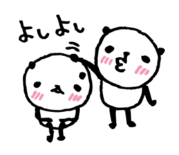 Every day of a panda34 sticker #5090768