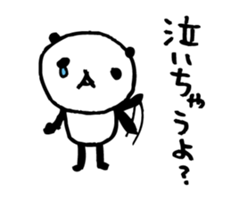 Every day of a panda34 sticker #5090782