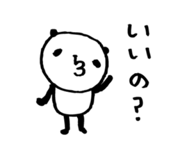 Every day of a panda34 sticker #5090783