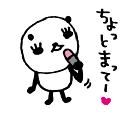 Every day of a panda34 sticker #5090787