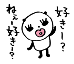 Every day of a panda34 sticker #5090788