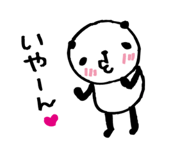 Every day of a panda34 sticker #5090793