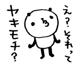 Every day of a panda34 sticker #5090794