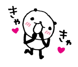 Every day of a panda34 sticker #5090796