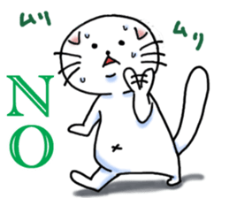 Fat Scottish Fold 2 sticker #5090879