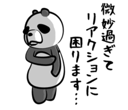 Sadistic panda sticker #5091095